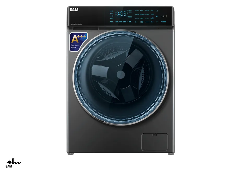 لباسشویی سام مدل DD-P1485/IN-اینوکس