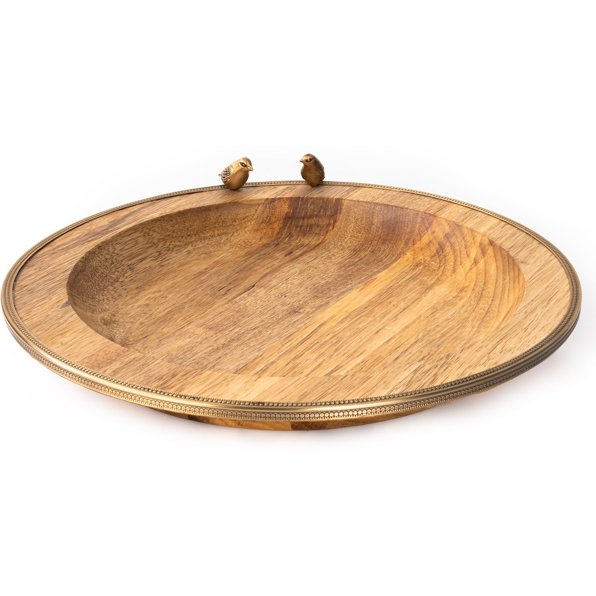 سینی گرد بزرگ WOOD مدل GK کد 829456